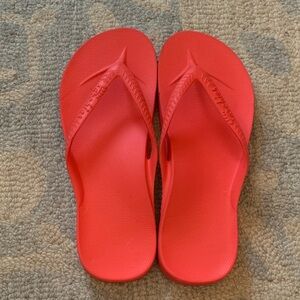 Archies Red Flip Flops